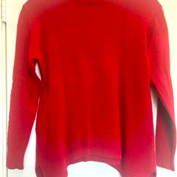 PATRIZIA LUCA | Milano Red Knit Sweater | NWOT | Size XL - Picture 4 of 11